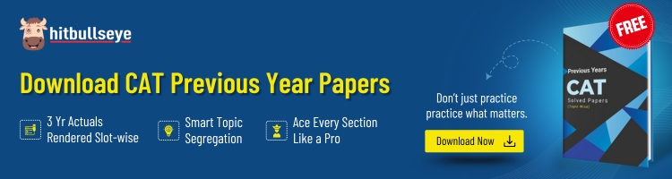 CAT Previous Year Paper